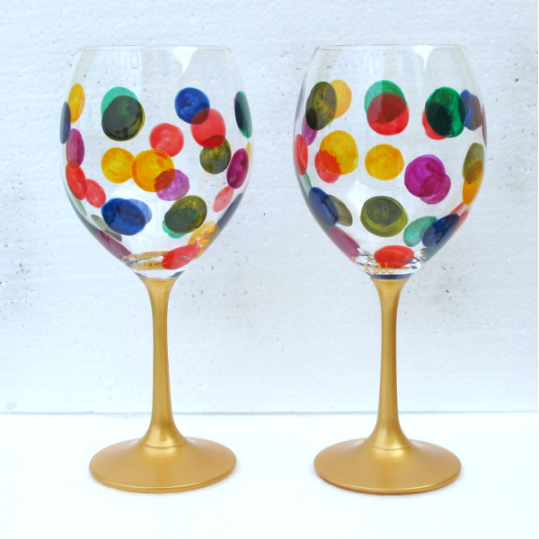 Wine Glass Painting